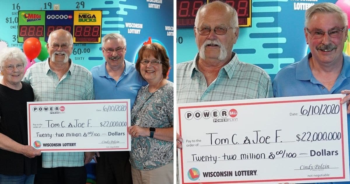 He wins 22 million euros in the lottery