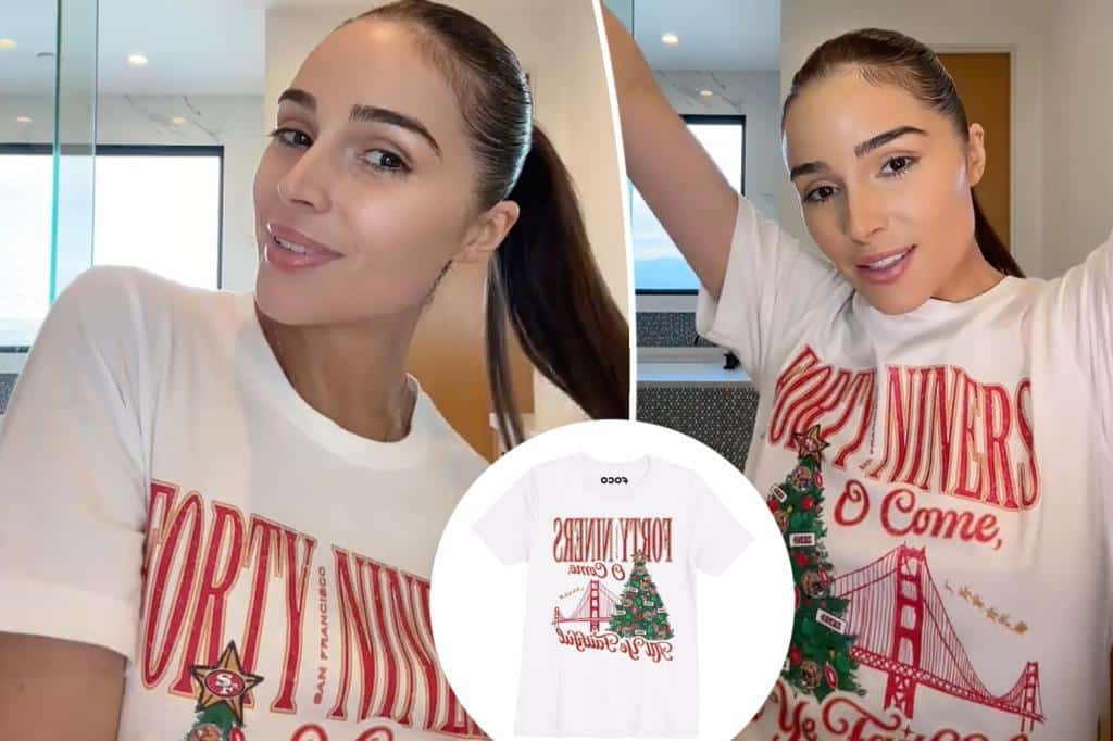 Olivia Culpo designed exclusive NFL merch — and it’s available to shop on Amazon