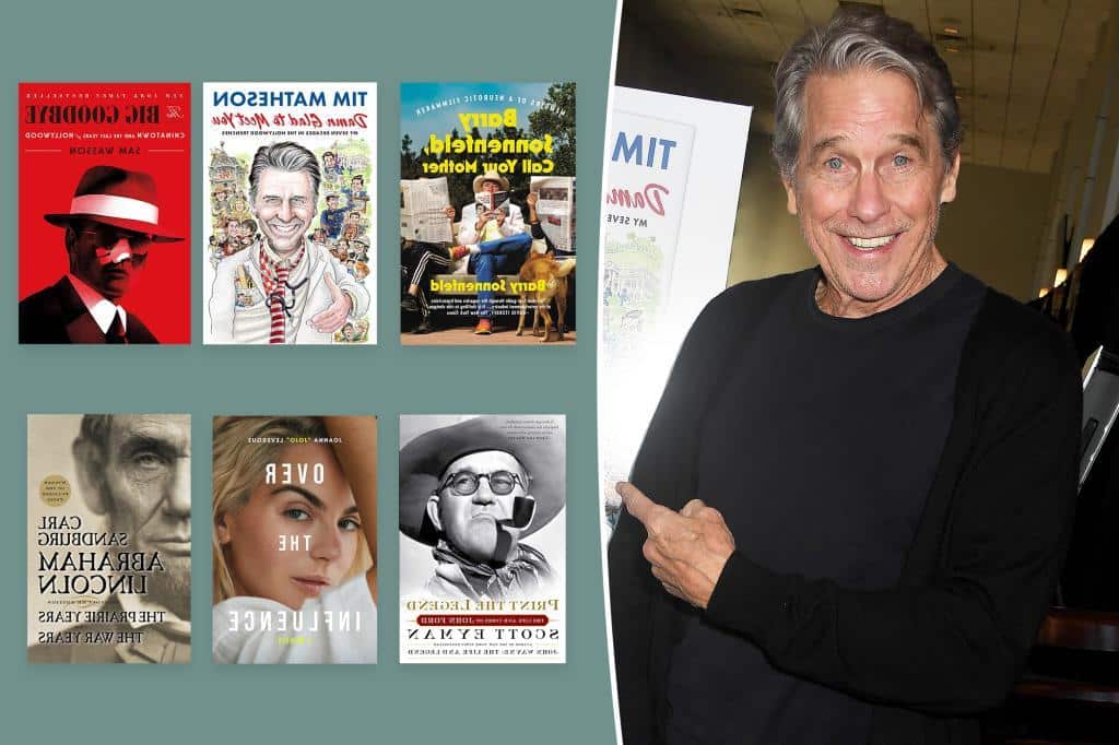 Tim Matheson’s favorite books are made for aspiring filmmakers