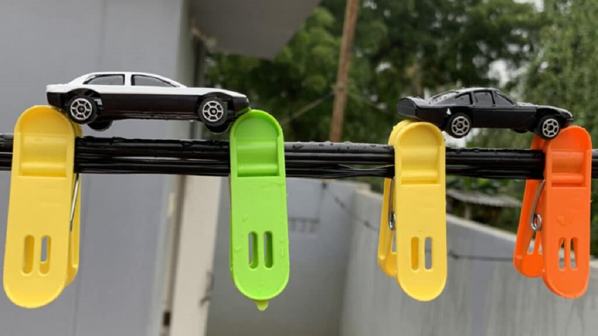 life hack using a clothespin