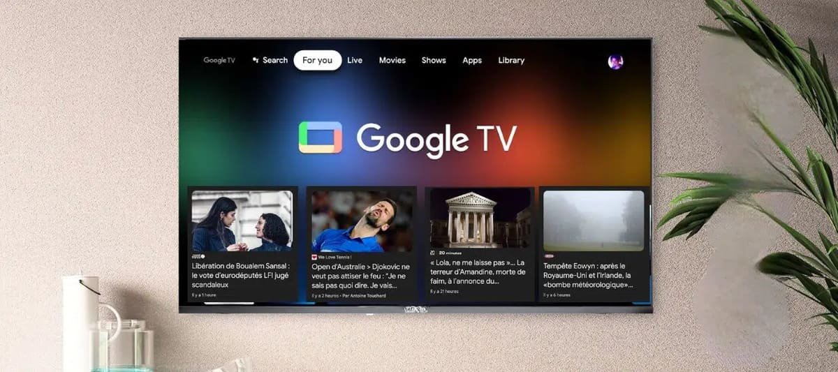 Google TV Introduces News Briefs