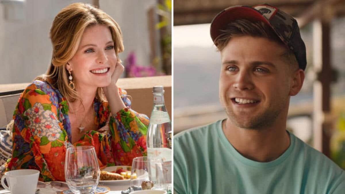 Meghann Fahy & Leo Woodall