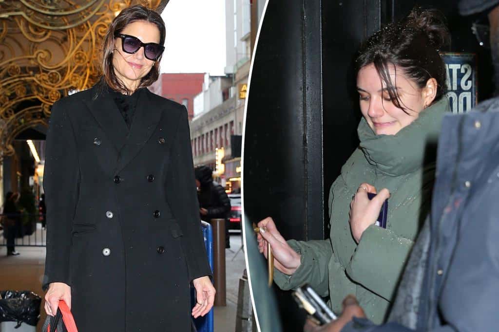 Suri Cruise supports mom Katie Holmes at final performance of ‘Our Town’ on Broadway