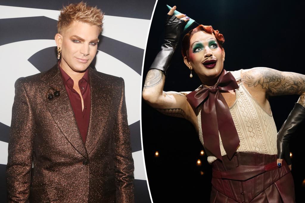 Adam Lambert reprimands audience member for laughing at antisemitic line in ‘Cabaret’