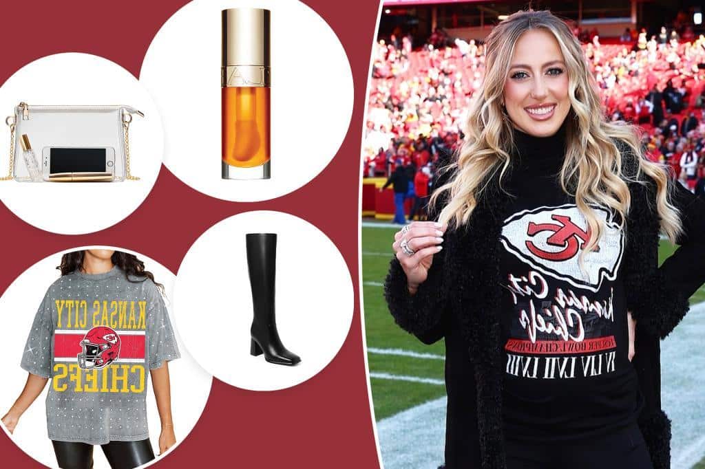 Shop Brittany Mahomes’ game-day essentials, from skincare to stadium-approved purses