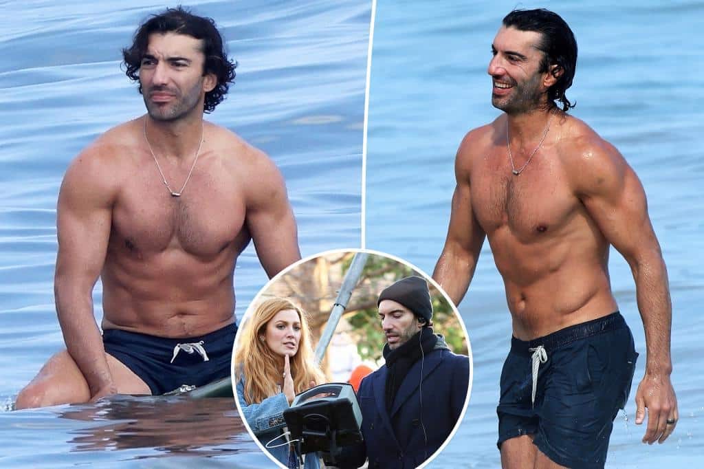 Justin Baldoni flaunts his ripped body while surfing in Hawaii as Blake Lively feud rages on