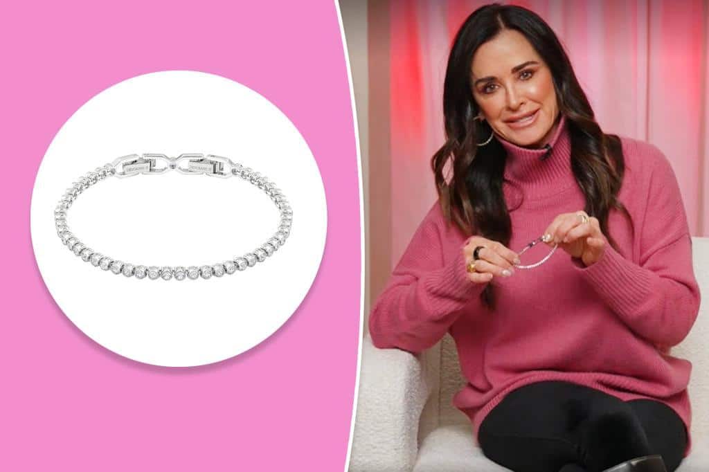 Kyle Richards says this tennis bracelet ‘looks like diamonds’ — and it’s under $100 right now