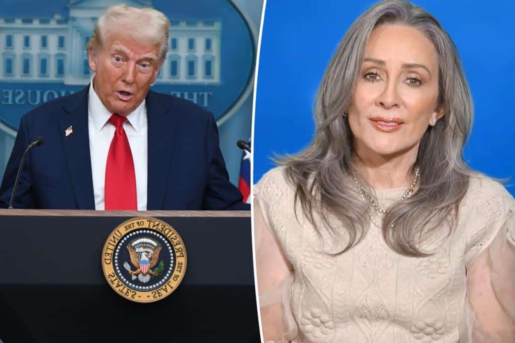 Patricia Heaton optimistic President Trump has ‘America on the right track’