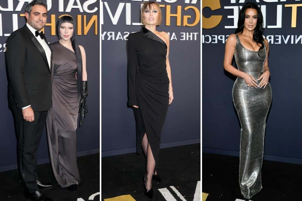 ‘SNL 50: The Anniversary Special’ red carpet: Lady Gaga, Miley Cyrus, Kim Kardashian, more