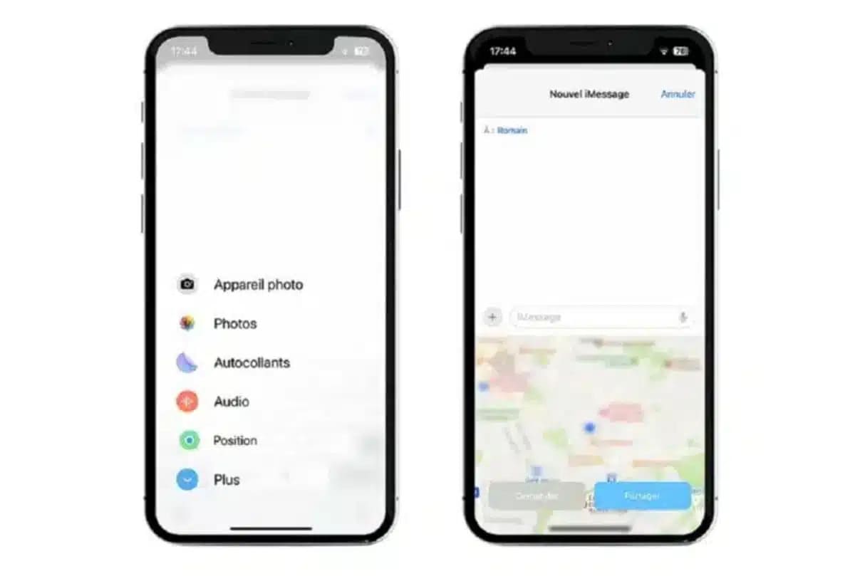 Sending Your Location Through Text Messages iphone