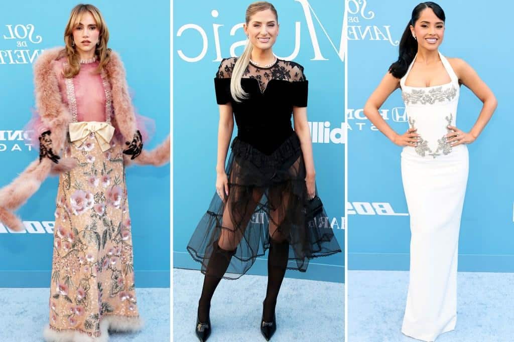 Billboard Women in Music 2025 red carpet: Becky G, Meghan Trainor and more