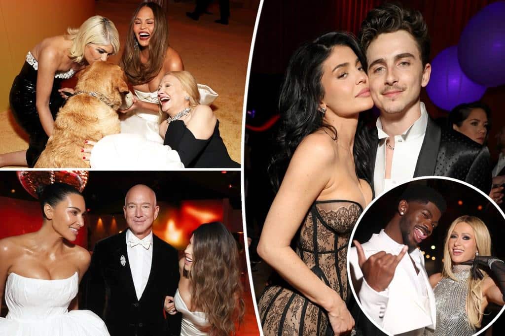 Inside Vanity Fair Oscars party 2025: Kim Kardashian, Timothée Chalamet, more