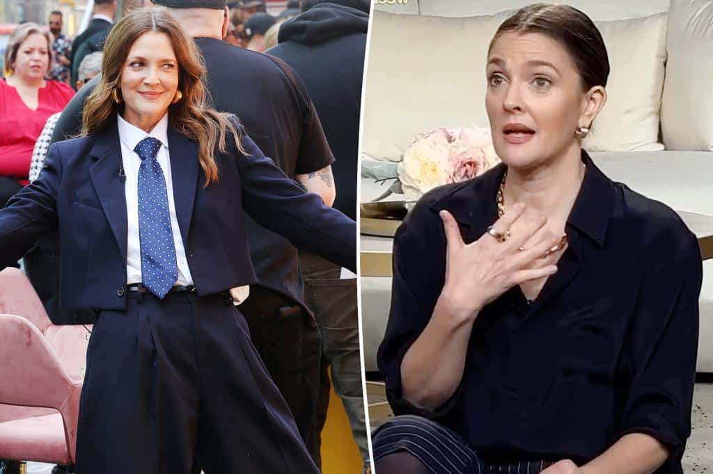 Drew Barrymore, 50, sets the record straight on whether she’s had plastic surgery