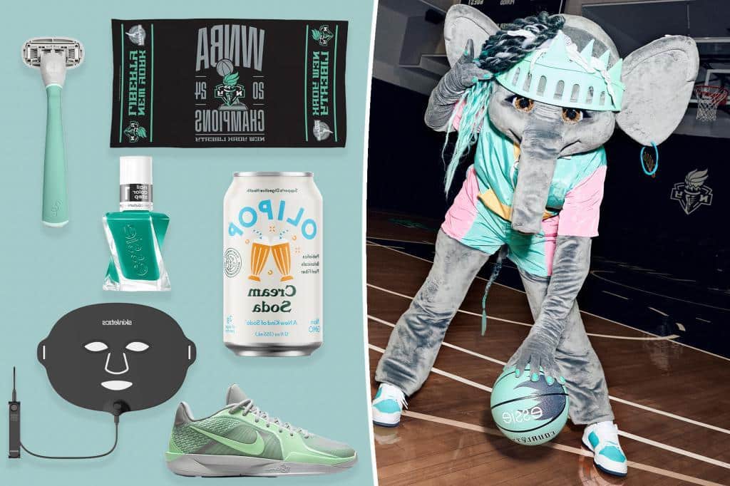 New York Liberty mascot Ellie the Elephant tells us whatâs inside her Telfar tote: ‘Itâs giving iconic’