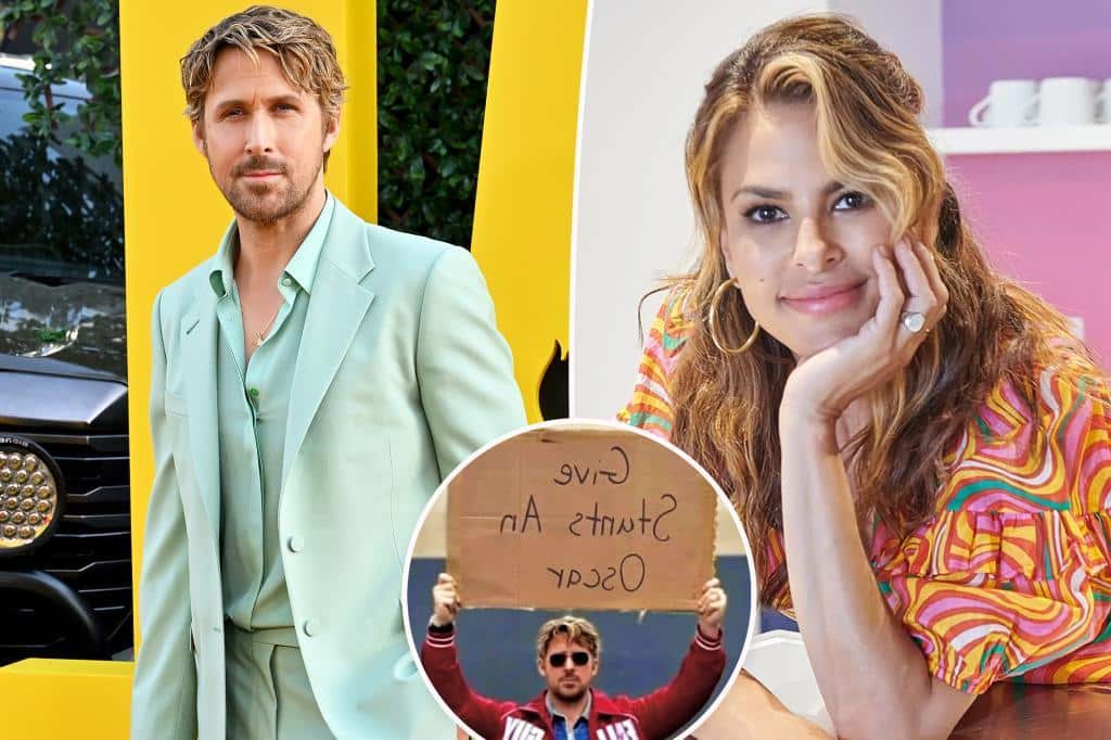 Eva Mendes gives Ryan Gosling rare social media shout-out: ‘Extra proud of my man’