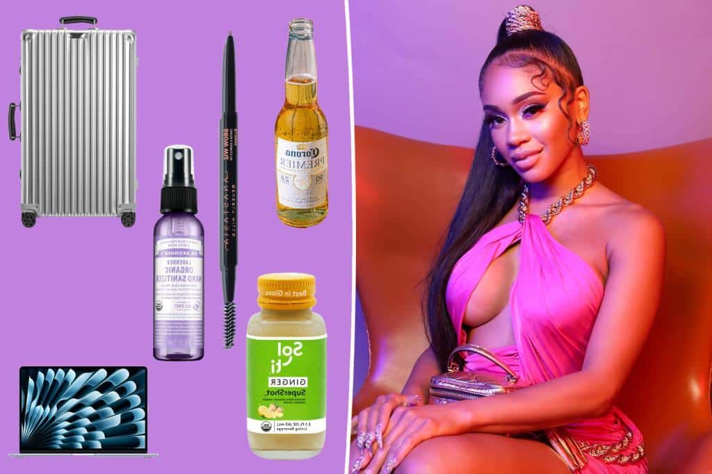 Saweetie dishes on her everyday must-haves â and ‘more vulnerable’ new music era