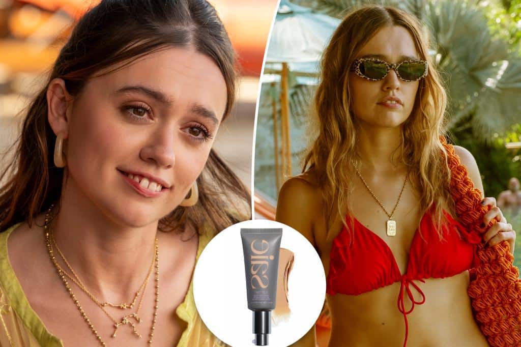 ‘The White Lotus’ makeup artist reveals the ‘perfect’ product behind Aimee Lou Wood’s glowing skin