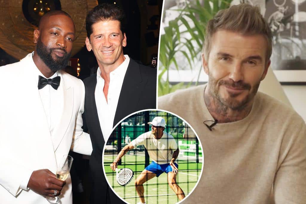 David Beckham, Dwyane Wade and more stars teaming up for Reserve Padel’s cancer fundraiser