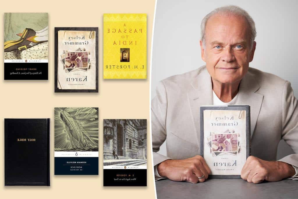 Kelsey Grammer’s favorite books range from ‘Moby Dick’ to the Bible
