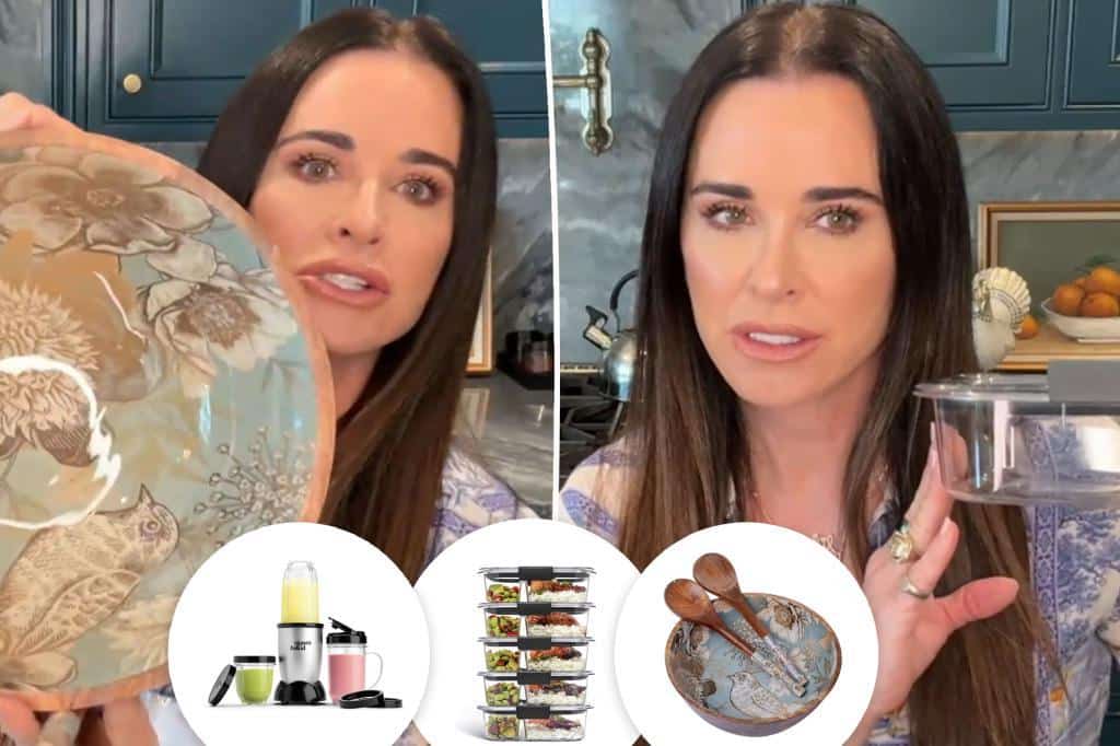 Inside Kyle Richards’ kitchen essentials: Protein bars and a blender ‘we all have to have’