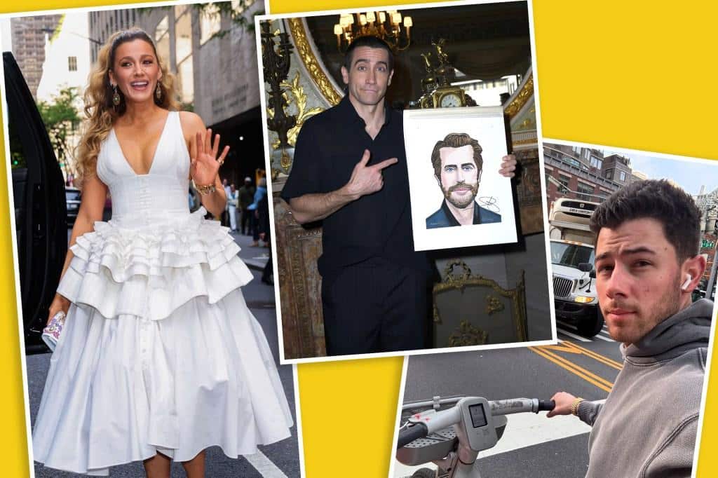 Star snaps of the week: Nick Jonas, Jake Gyllenhaal and more celebs enjoy a New York minute
