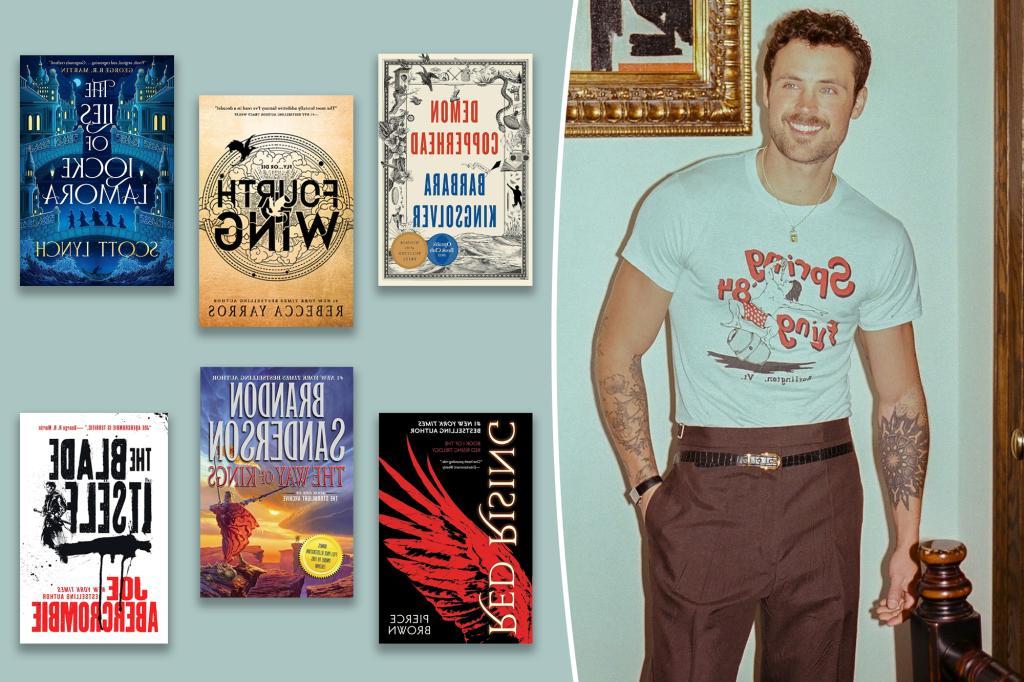 Dylan Efron is a sucker for a good fantasy read — and an audiobook