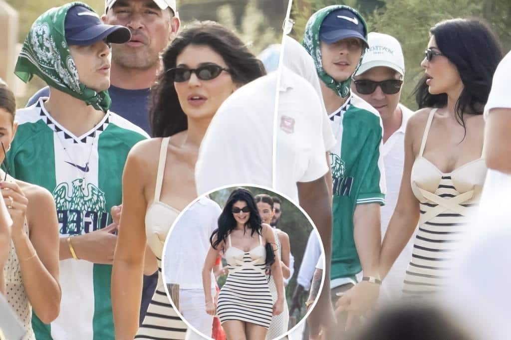 Kylie Jenner and TimothÃ©e Chalamet sweetly hold hands while vacationing in the South of France