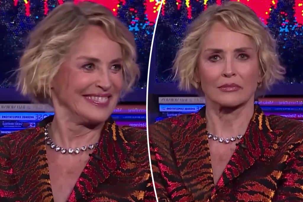 Sharon Stone reveals she once went out with a much-younger rapper