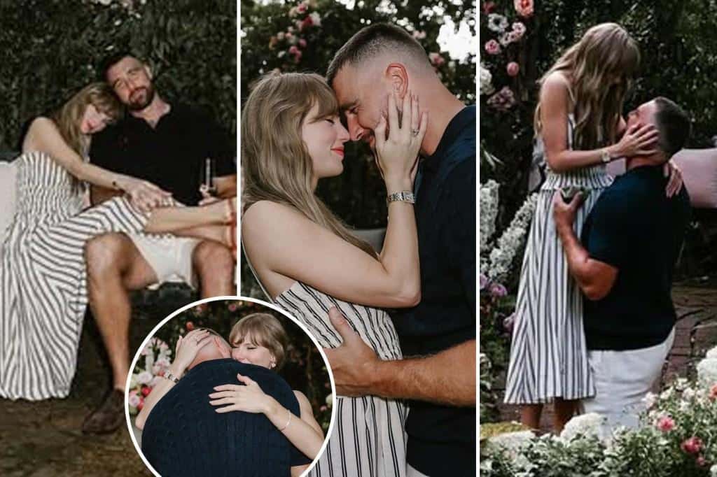 Taylor Swift and Travis Kelce engagement photos: All the pics from the proposal