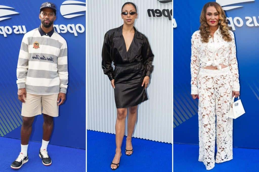 The best celebrity outfits from the US Open 2025: Tina Knowles, Liza Koshy and more