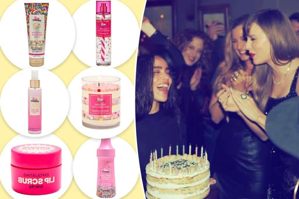 Bath & Body Works’ latest collaboration smells like Taylor Swift’s favorite birthday cake