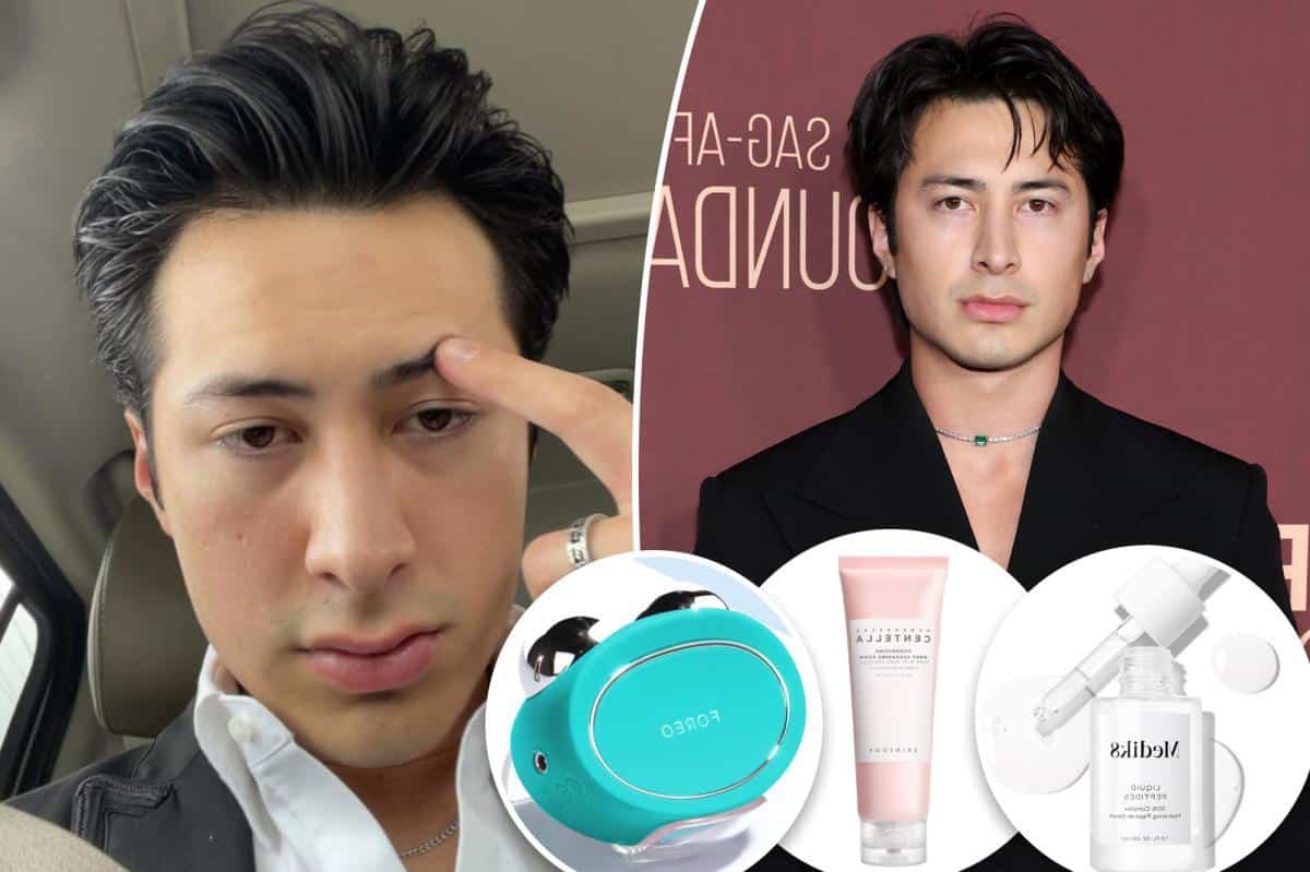 Fans are flipping over ‘Heated Rivalry’ star Hudson Williams’ skincare routine: ‘Best 20 minutes of my life’