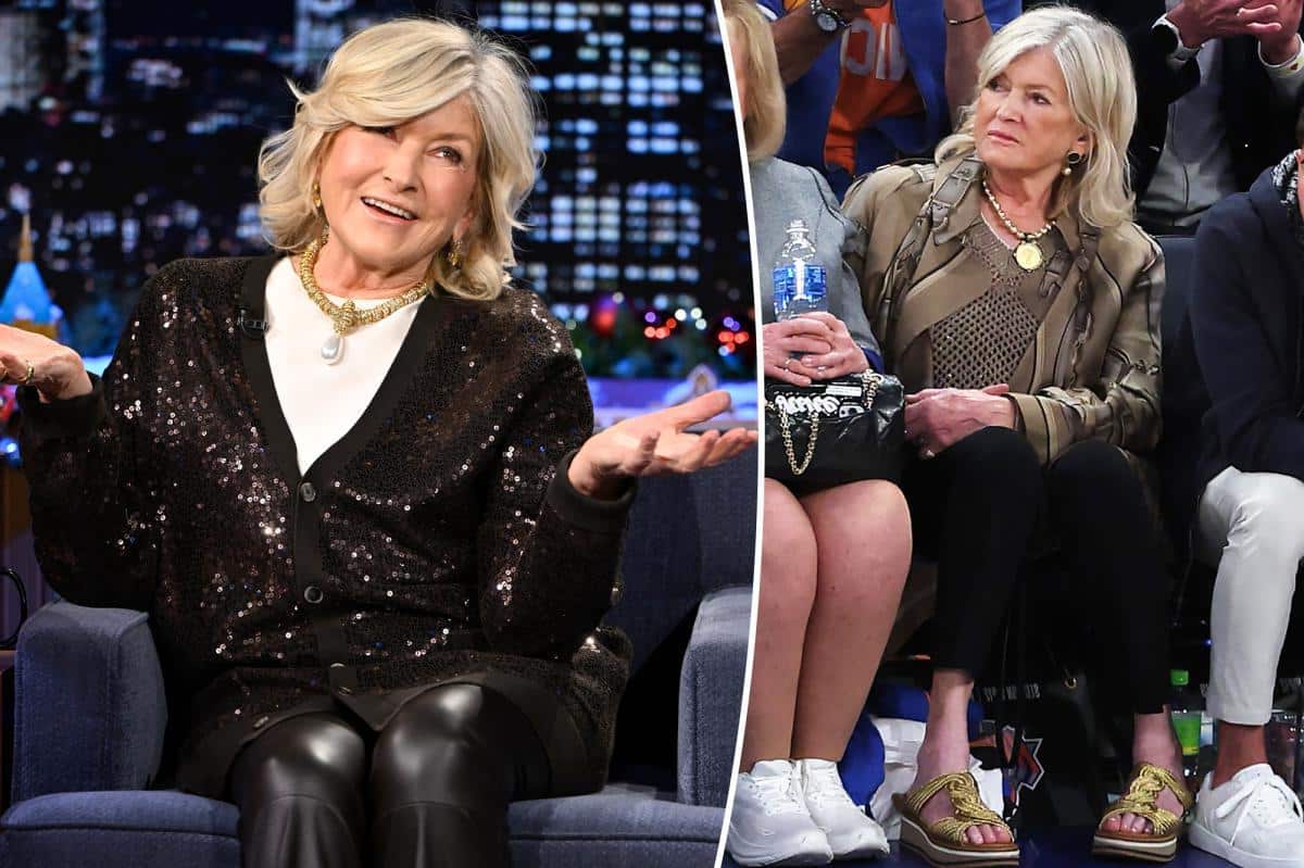 Martha Stewart warns against wearing sandals courtside after Knicks game injury: ‘I have the ‘Brunson Fracture’’