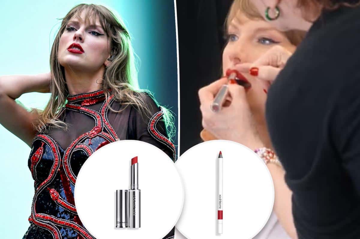 Swifties crack Taylor Swift’s Eras tour lip look â€” and it’s easy to shop