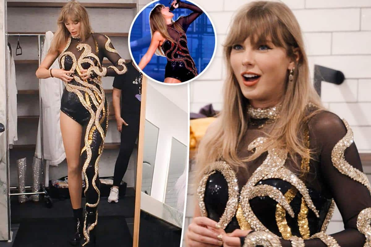 Taylor Swift finally reveals why she added a second â€˜Reputationâ€™ catsuit to the Eras Tour