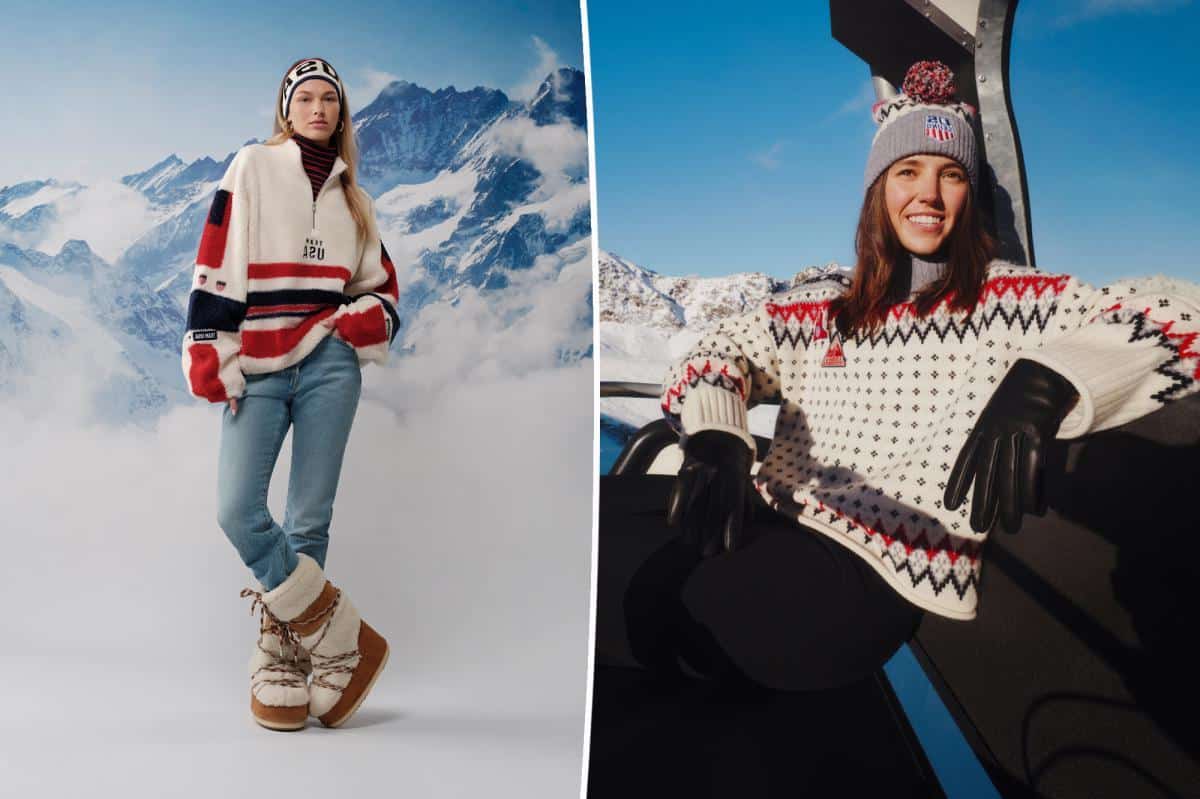 From Skims to J.Crew, these sporty-chic Winter Olympics merch collabs are medal-worthy