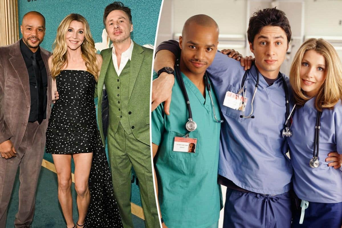 ‘Scrubs’ cast: Then and Now