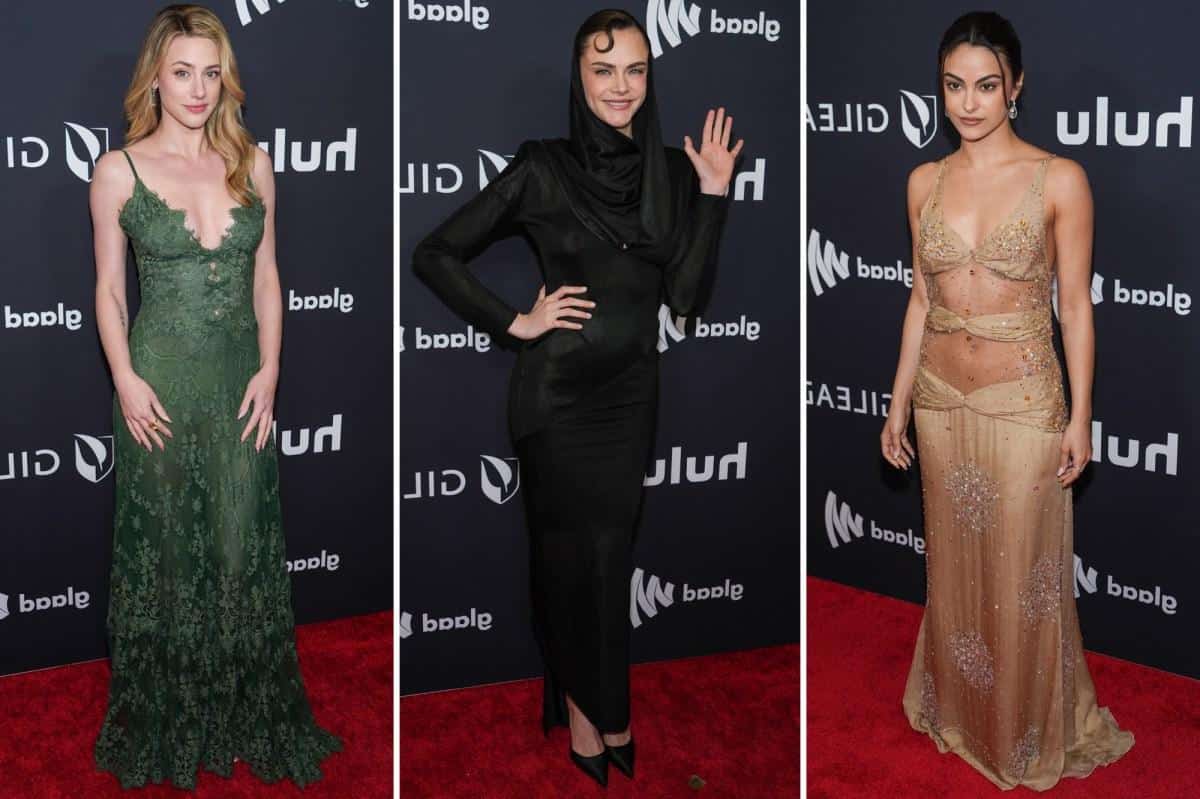 2026 GLAAD Media Awards red carpet: Cara Delevingne, Camila Mendes, Lili Reinhart and more