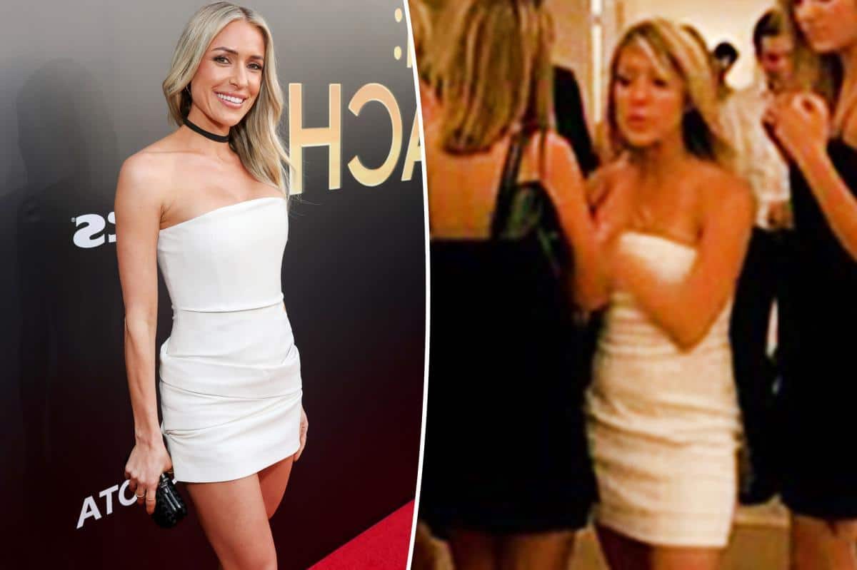 Kristin Cavallari slips back into her controversial ‘Laguna Beach’ minidress for reunion episode