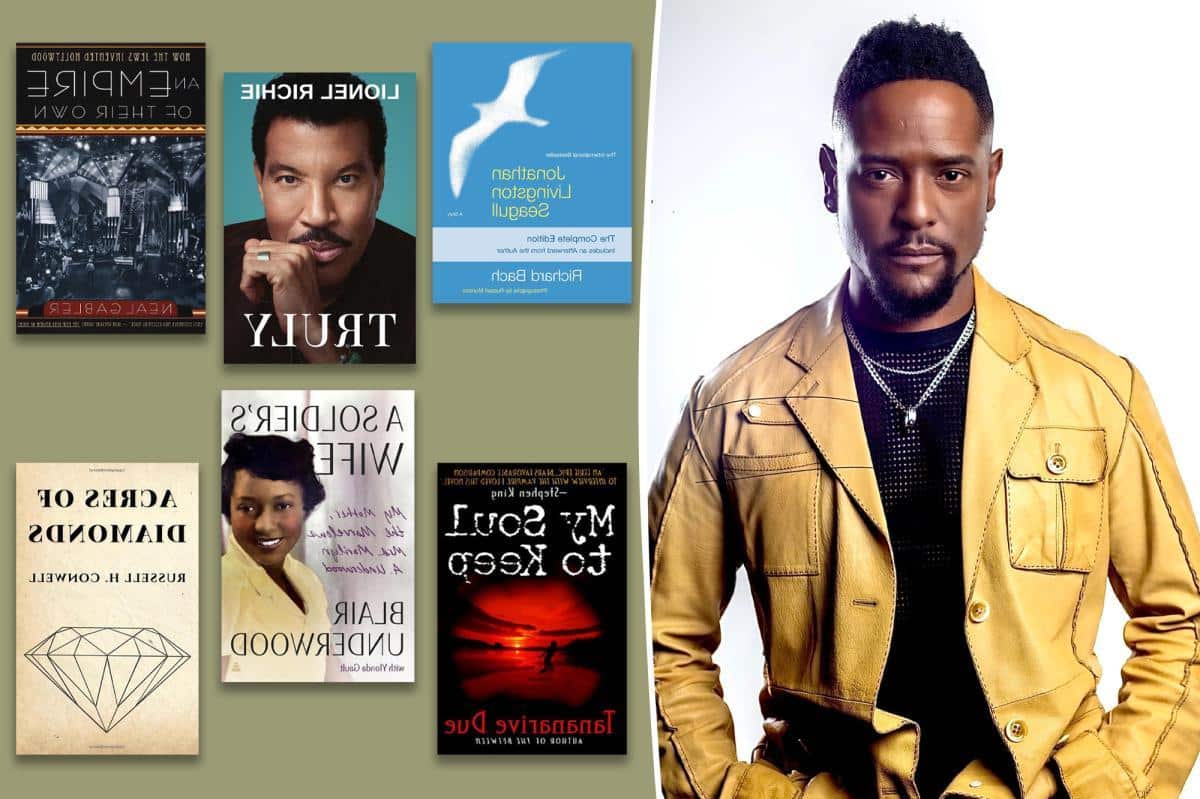 Blair Underwood shares his six favorite books