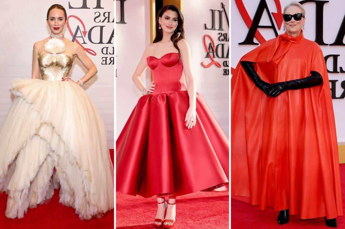 ‘The Devil Wears Prada 2’ NYC premiere red carpet: Anne Hathaway, Meryl Streep, Emily Blunt and more