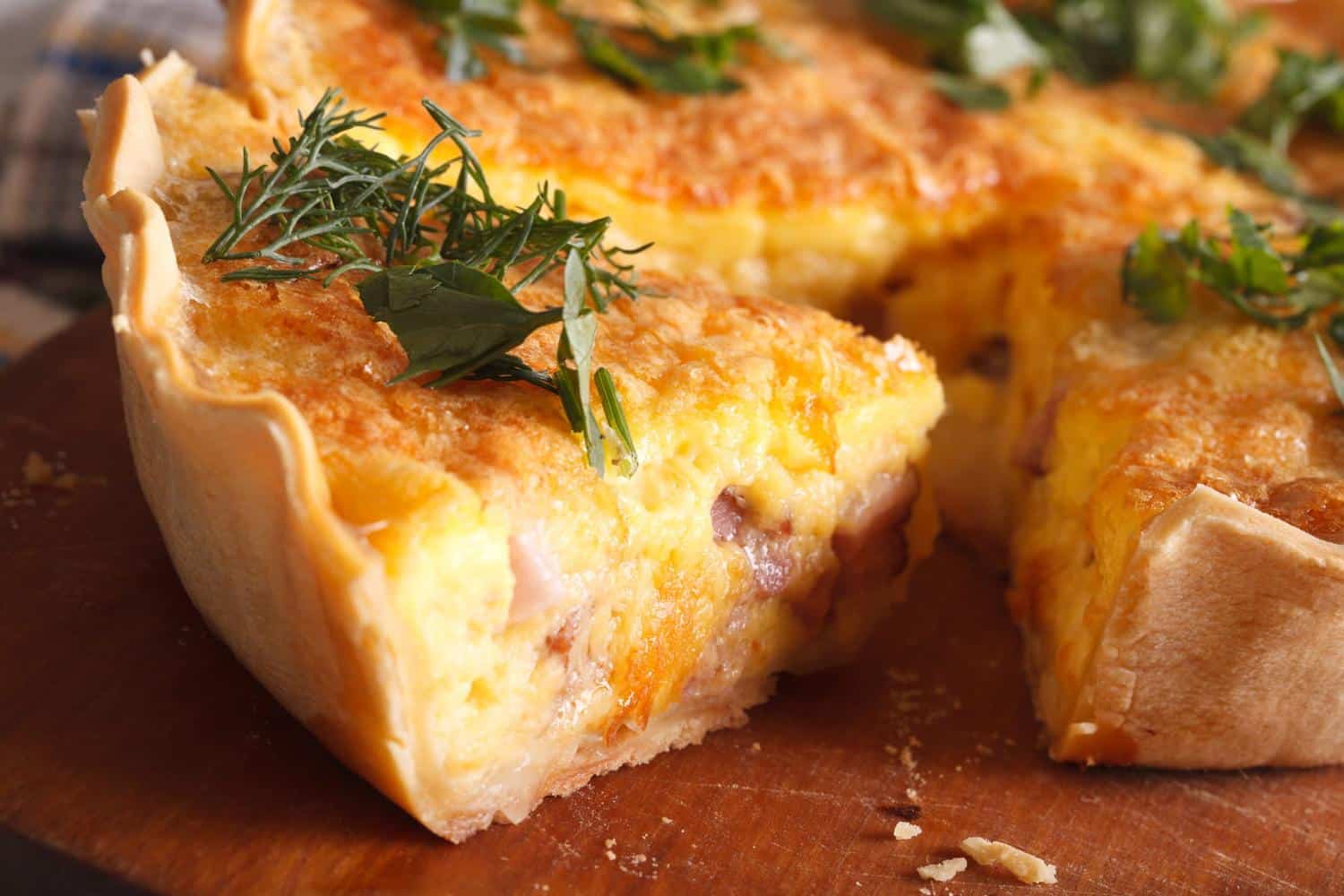 Sans crème ni lait : cette base de quiche onctueuse est nettement plus légère