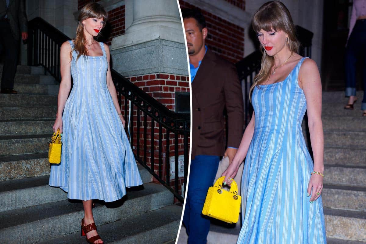 Taylor Swift’s Dior bag costs $9,500, but her top-rated dress can be yours for $325