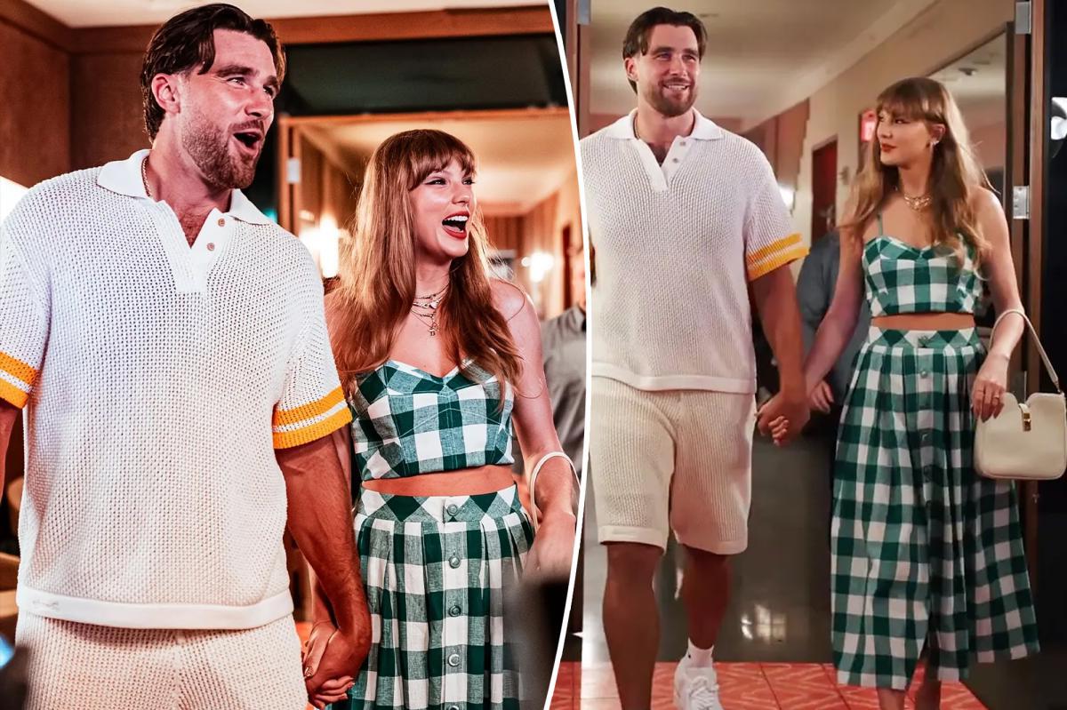 Taylor Swift’s viral gingham skirt set is finally back in stock