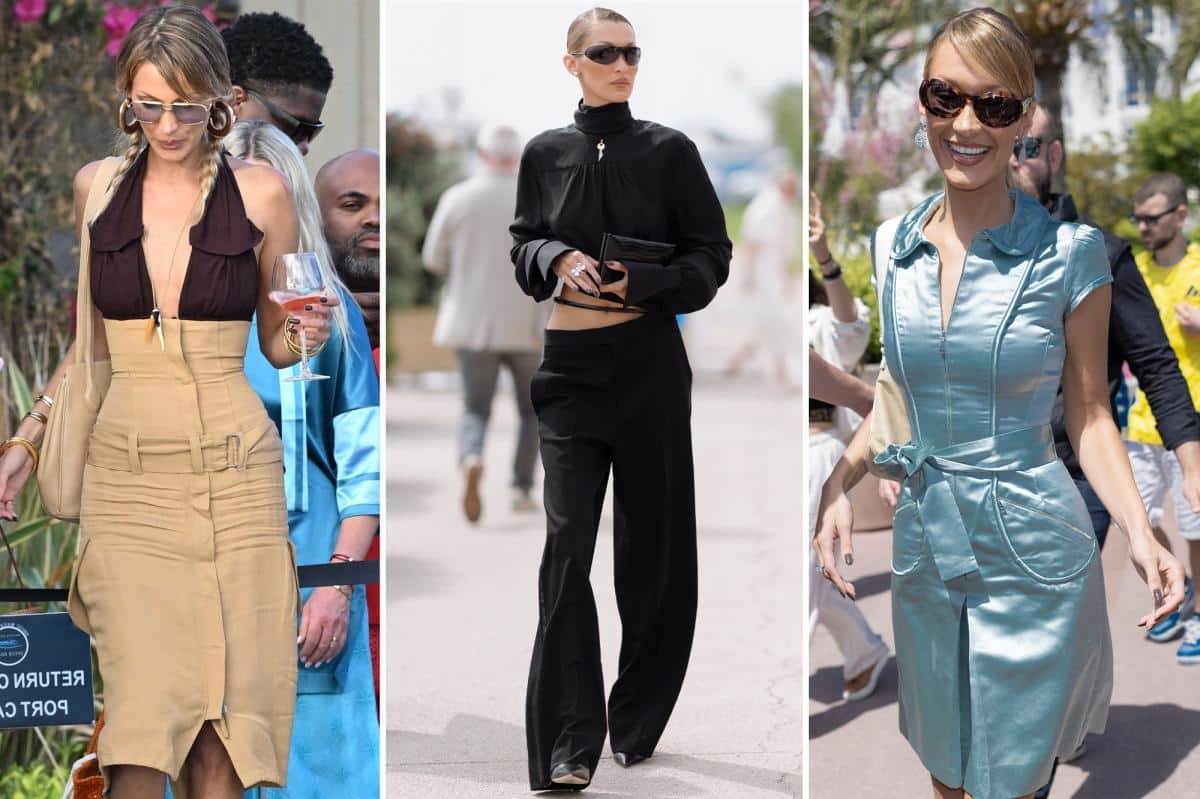 All of Bella Hadid’s Cannes Film Festival 2026 outfits: Vintage glamour, sheer sparkles and more