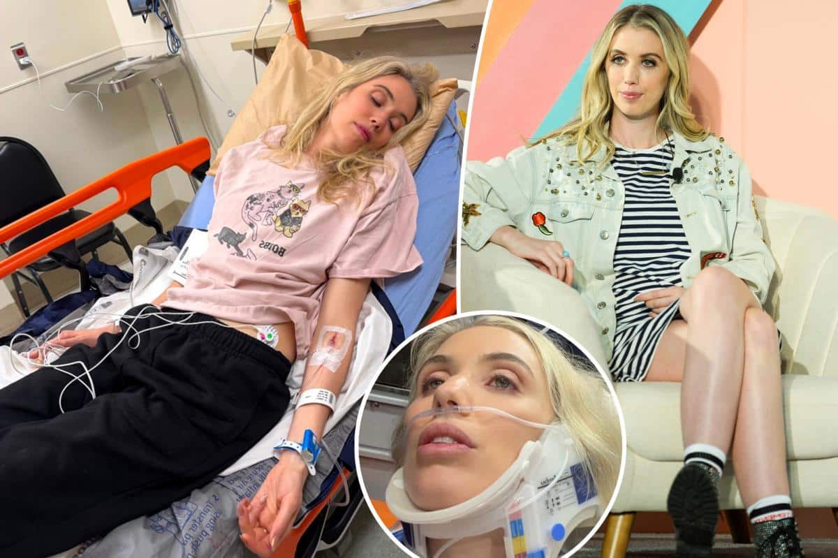 Comedian Laura Clery ‘seriously hurt’ after being ‘pinned’ by fridge in ‘terrifying’ freak accident