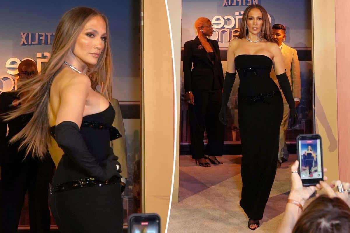 Inside J.Lo’s NSFW film party as backstage footage shows pop icon’s entrance — and we reveal which reality star upstaged her