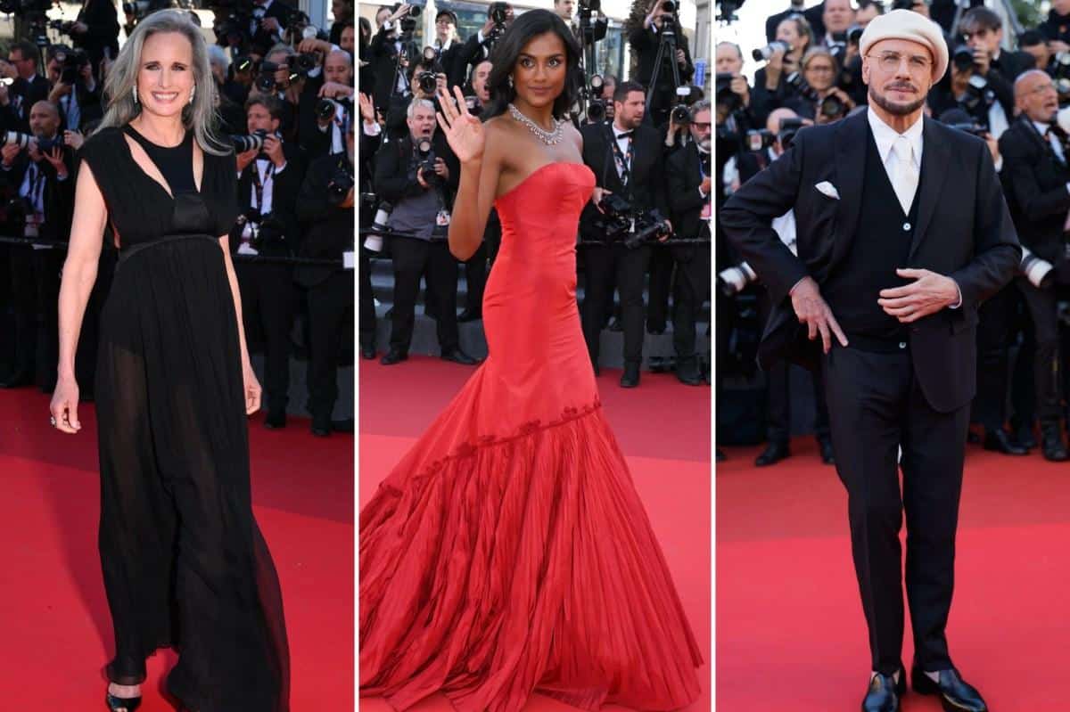 John Travolta, pregnant Barbara Palvin and more celebs light up ‘Karma’ premiere red carpet at Cannes Film Festival 2026