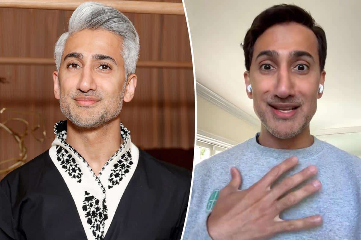 Tan France is unrecognizable without his signature silver hair: ‘This is not a midlife crisis’