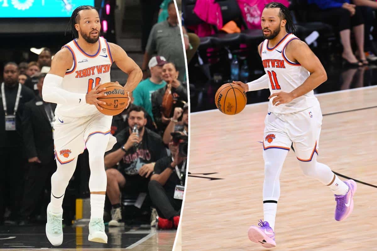 Will Knicks star Jalen Brunson stick with the Kobe 6s for the NBA Finals Game 2?